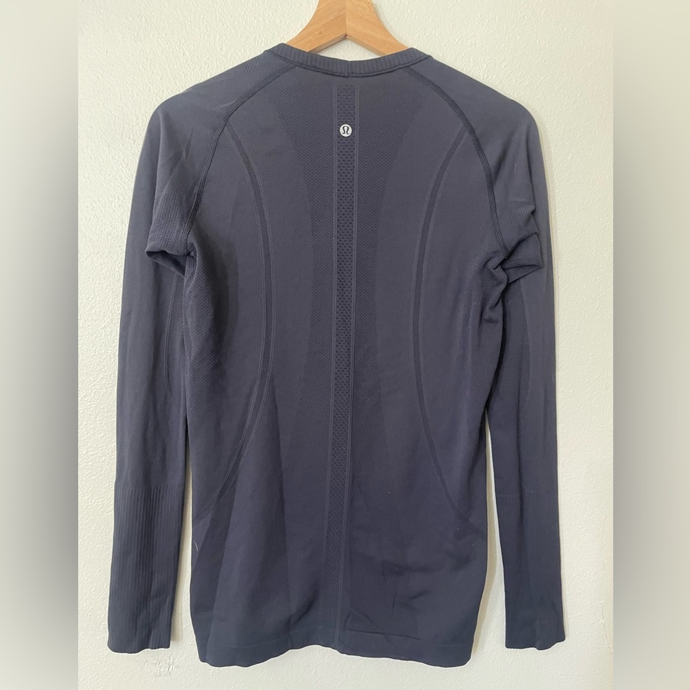 Lululemon dark blue long sleeve